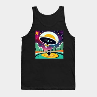 Toddler Boys UFO Abduction Tank Top